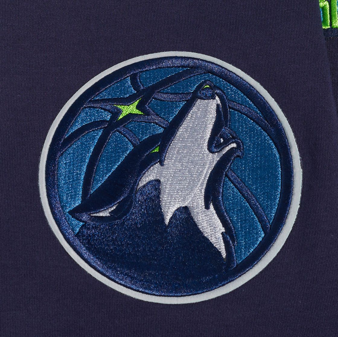 Pro Standard Adult Minnesota Timberwolves Chenille DK T-Shirt product image