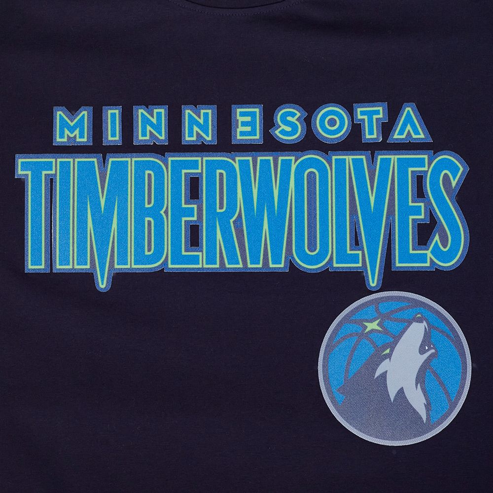 Pro Standard Adult Minnesota Timberwolves Striped T-Shirt product image