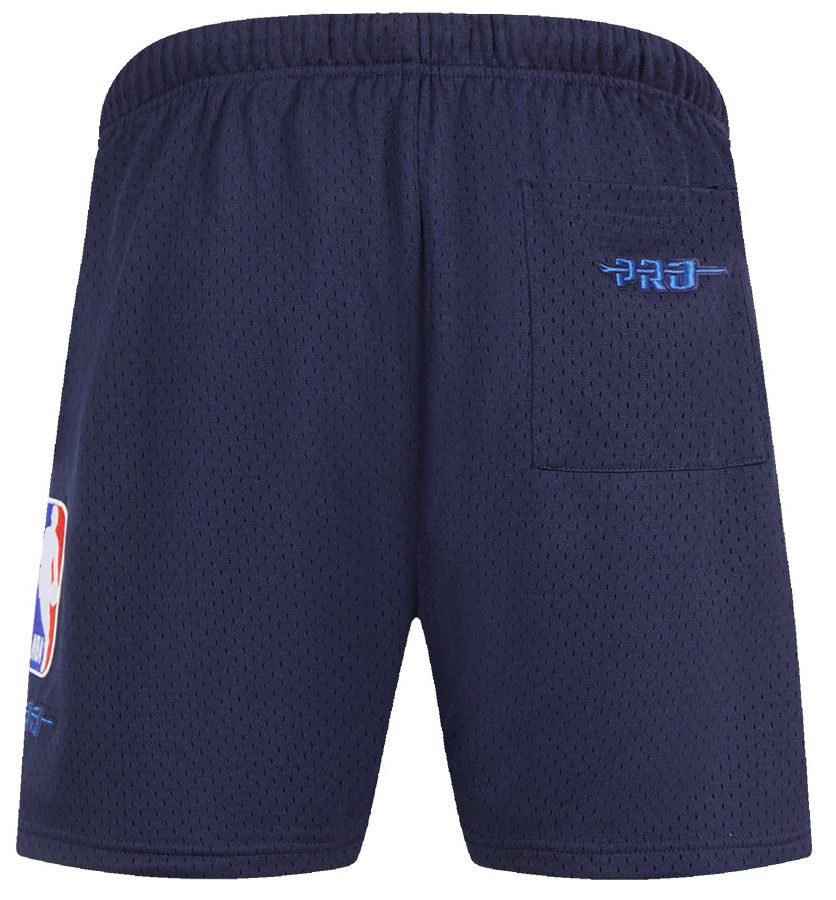Pro Standard Men's Minnesota Timberwolves Navy Practice 6in DNA Shorts product image