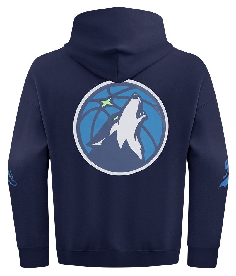 Pro Standard Men's Minnesota Timberwolves Navy Living Large Hoodie product image