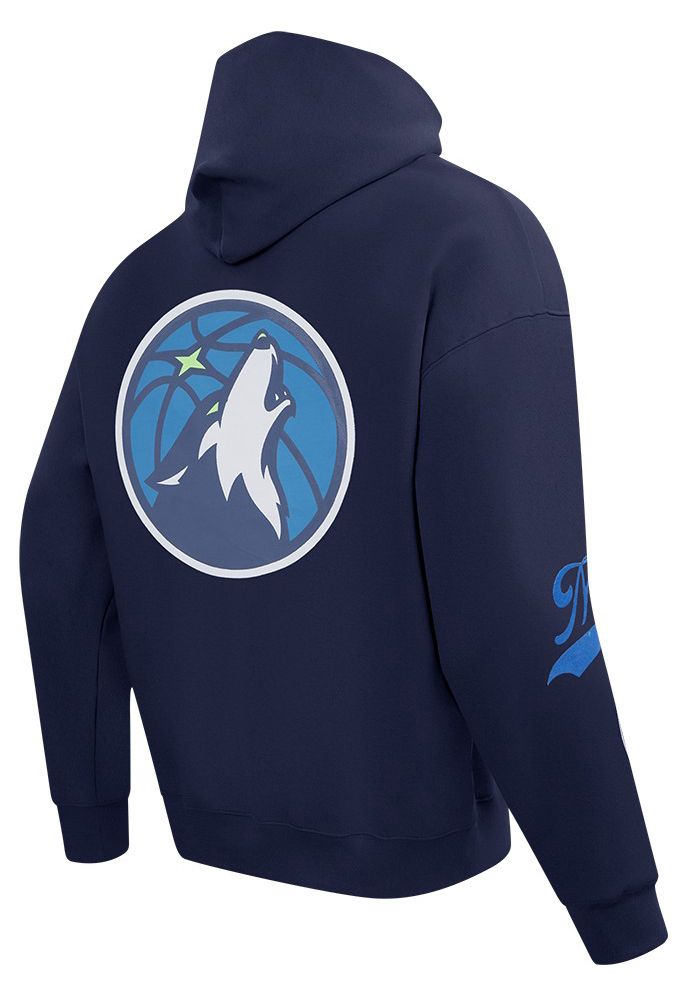 Pro Standard Men's Minnesota Timberwolves Navy Living Large Hoodie product image