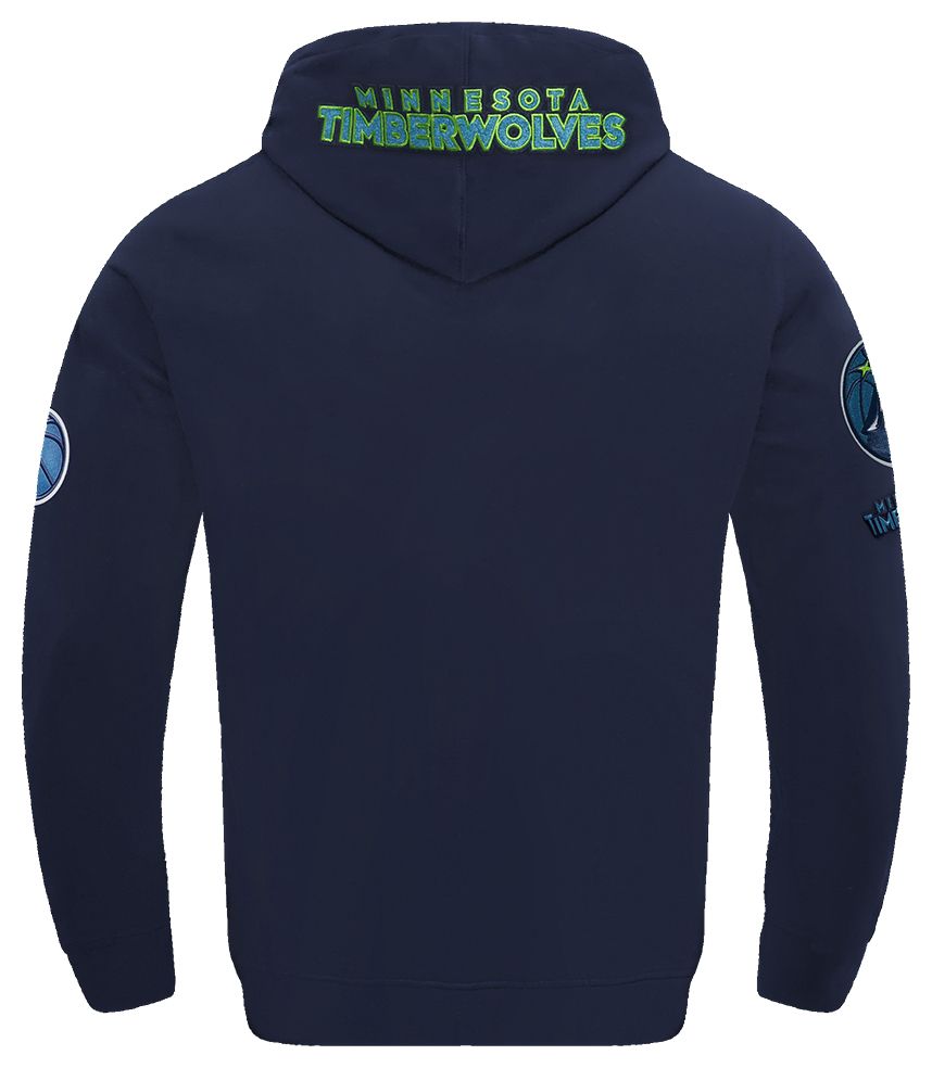 Pro Standard Adult Minnesota Timberwolves Navy Chenille Hoodie product image