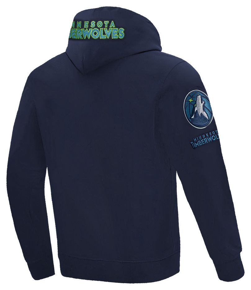 Pro Standard Adult Minnesota Timberwolves Navy Chenille Hoodie product image