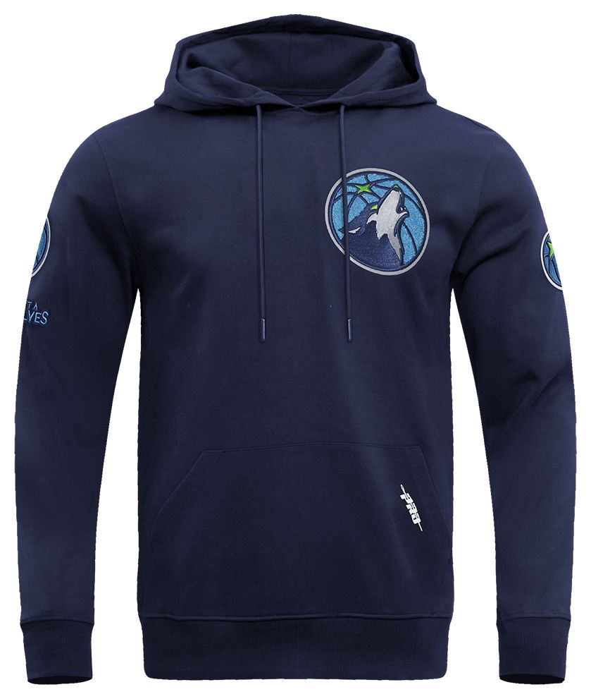 Pro Standard Adult Minnesota Timberwolves Navy Chenille Hoodie product image