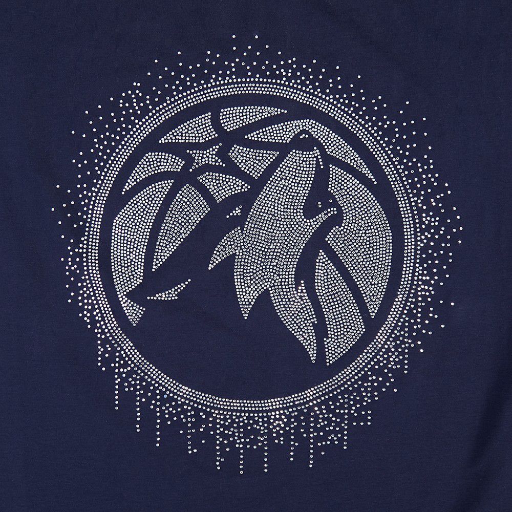 Pro Standard Women's Minnesota Timberwolves Navy Legacy Slim T-Shirt product image