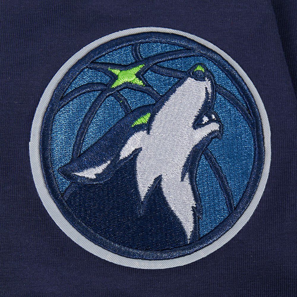 Pro Standard Women's Minnesota Timberwolves Navy Legacy Slim T-Shirt product image