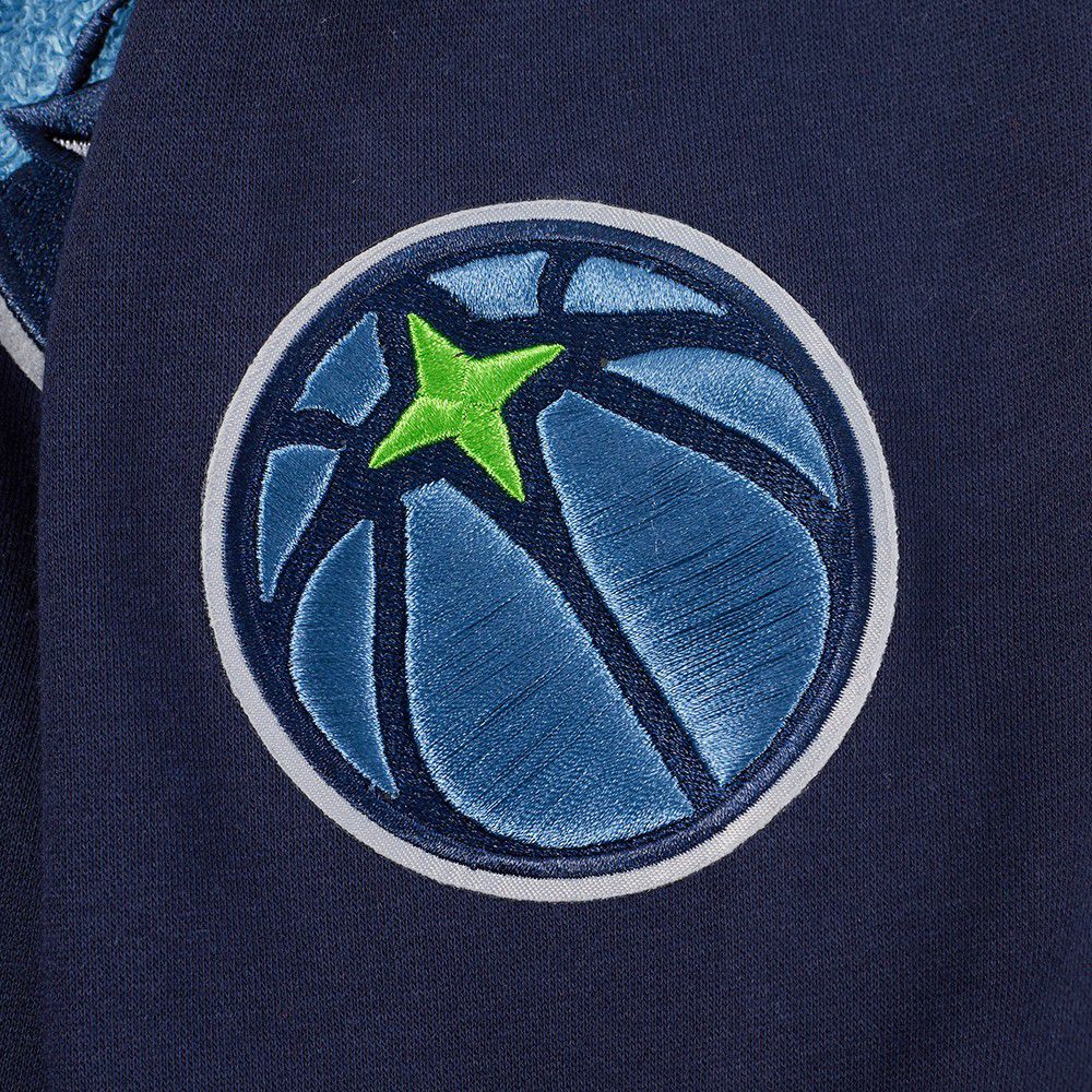 Pro Standard Youth Minnesota Timberwolves Navy Fleece Pullover Hoodie product image