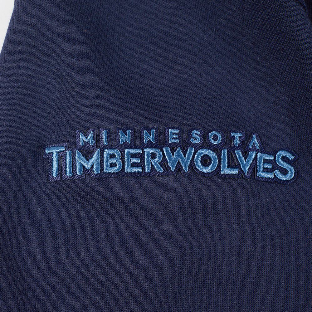 Pro Standard Youth Minnesota Timberwolves Navy Fleece Pullover Hoodie product image