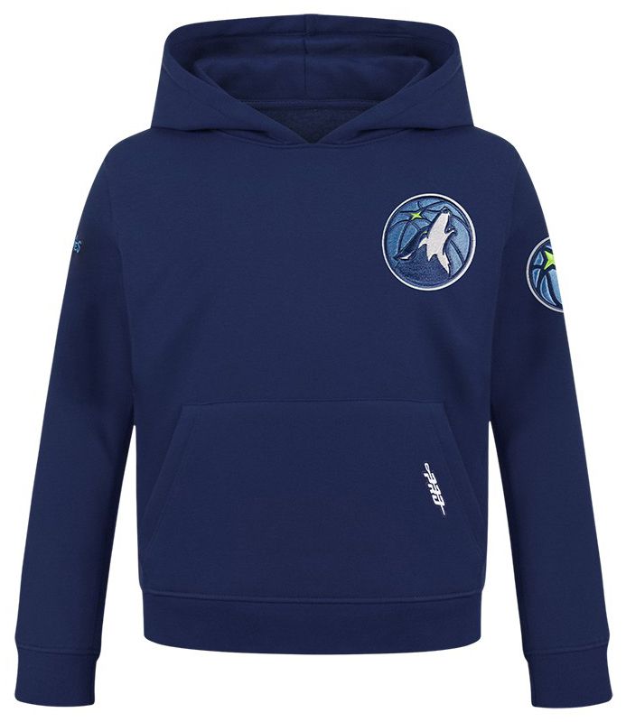 Pro Standard Youth Minnesota Timberwolves Navy Fleece Pullover Hoodie product image