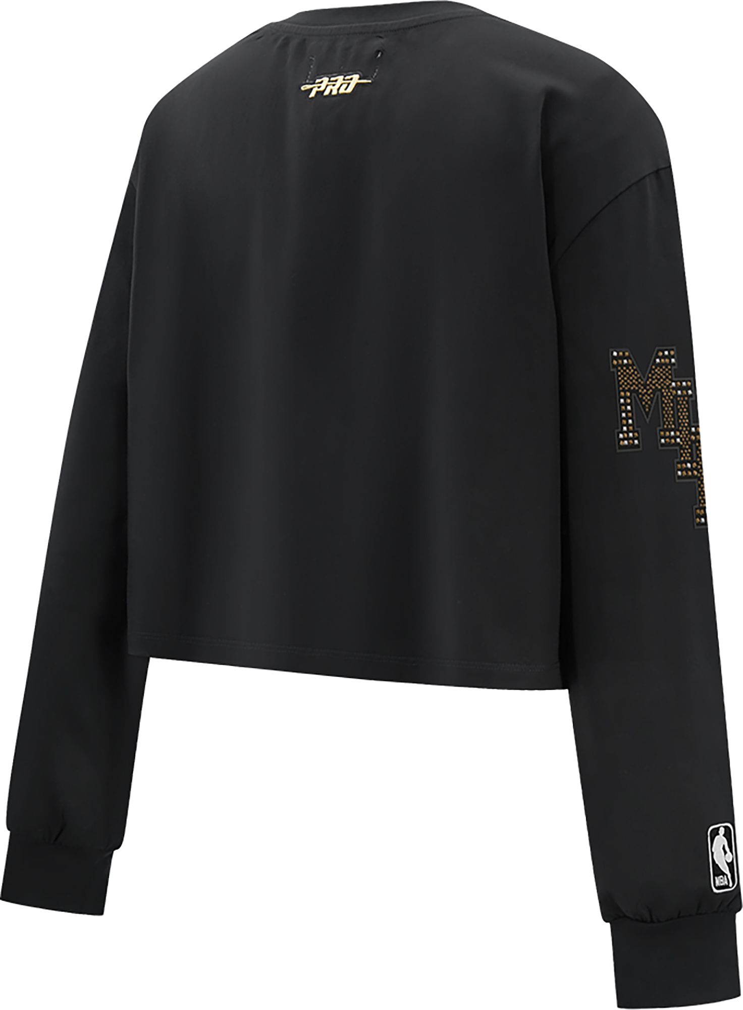 Pro Standard Women's Minnesota Timberwolves Black Renegade Boxy Long Sleeve Shirt product image