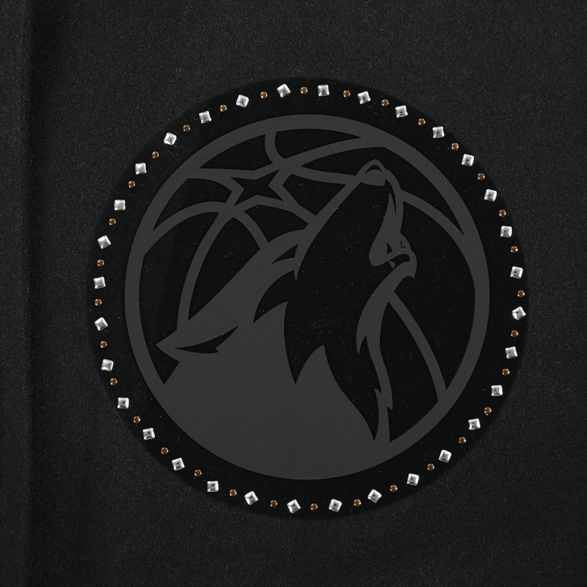 Pro Standard Women's Minnesota Timberwolves Black Renegade Wool Jacket product image