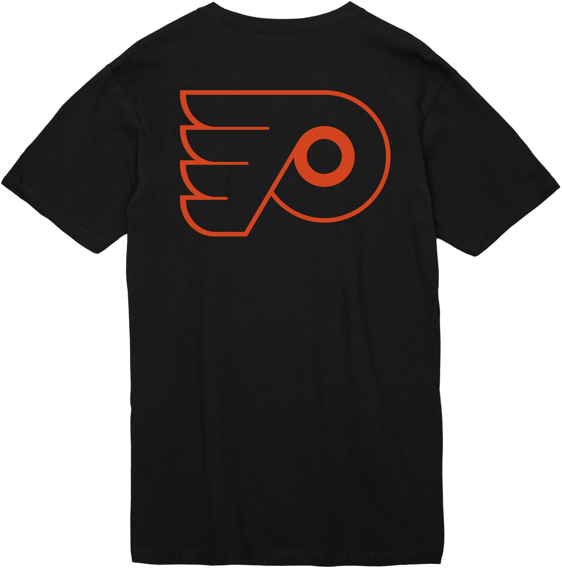 Mitchell & Ness Adult Philadelphia Flyers Penalty Box Black T-Shirt product image