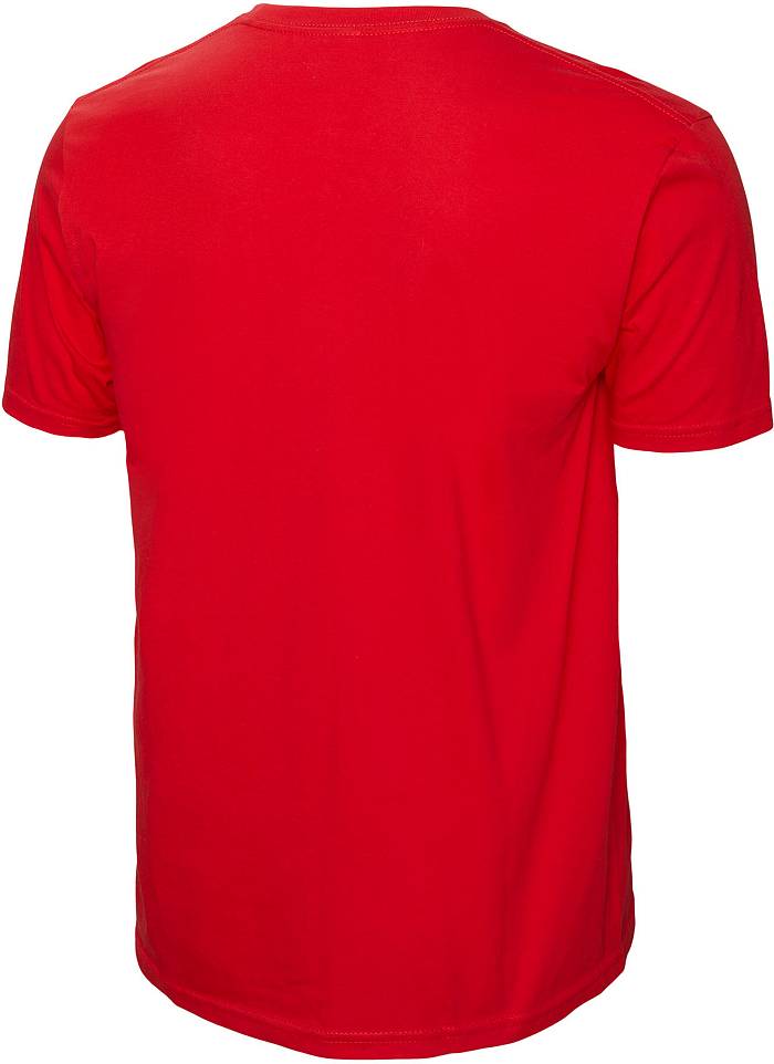 Men's Chicago Blackhawks Mitchell & Ness Red Vintage Logo T-Shirt