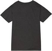 Mitchell & Ness Men's Kansas Jayhawks Grey Mad Hoops T-Shirt product image