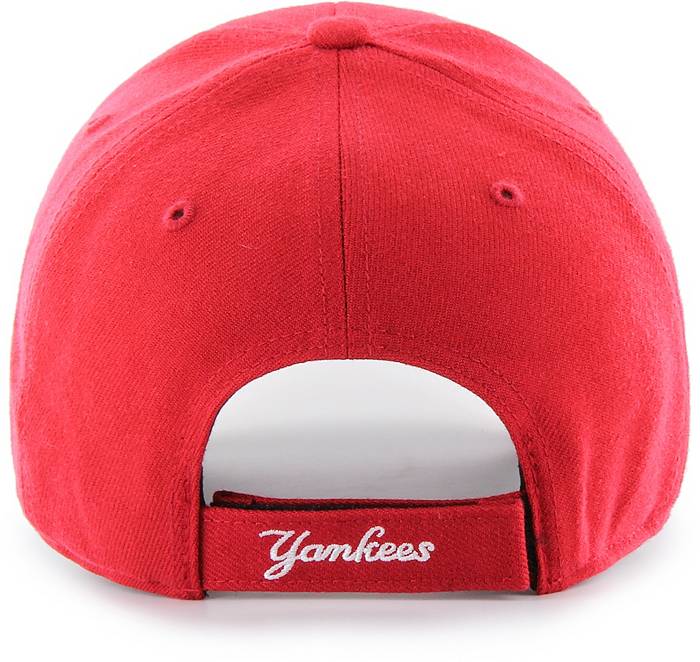 47Brand New York Yankees Classic Red Trucker Snapback Hat, 47 BRAND HATS, CAPS
