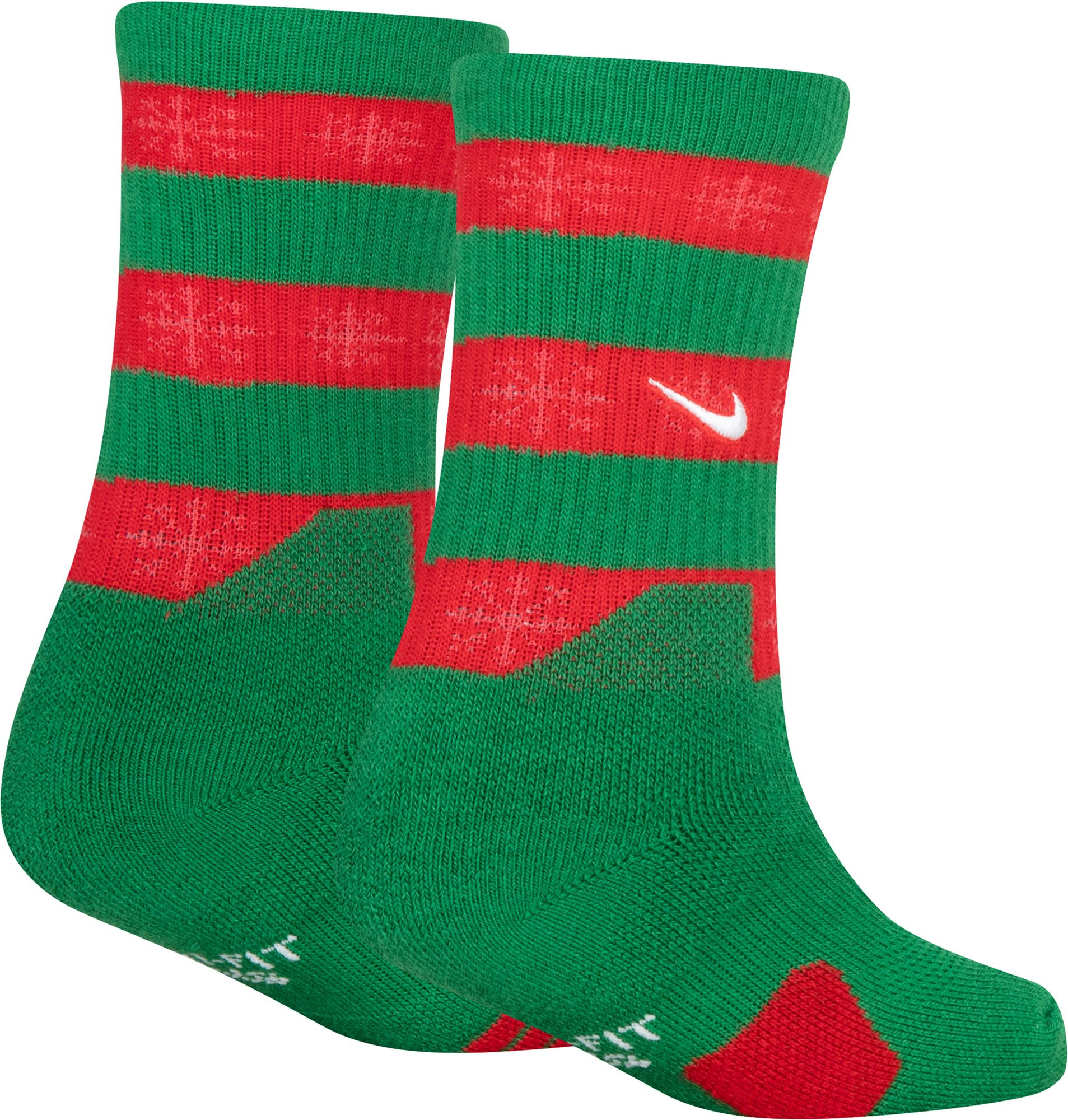 Nike Kids' Elite Christmas Crew Socks