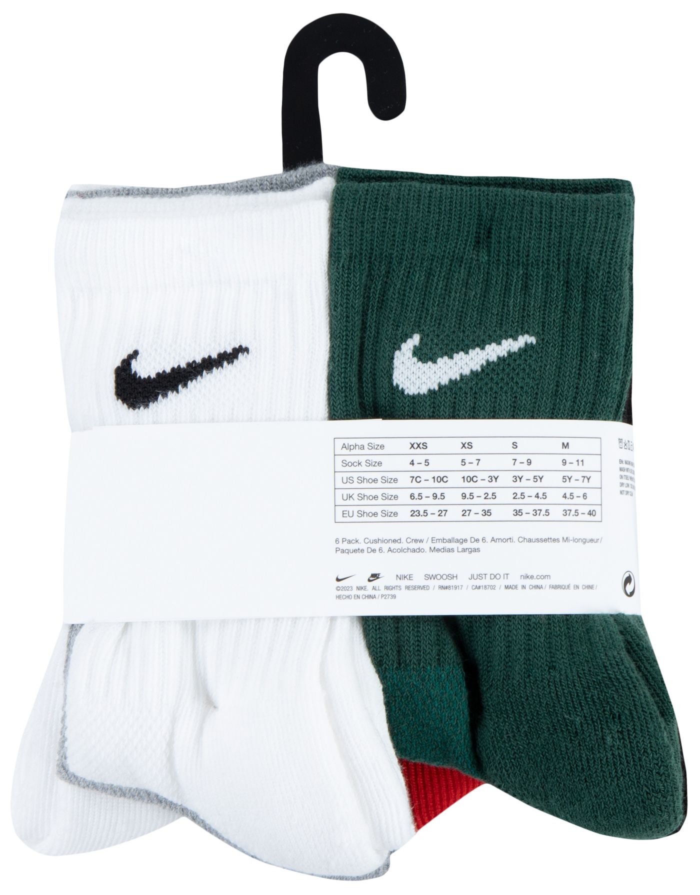 Nike holiday socks hotsell