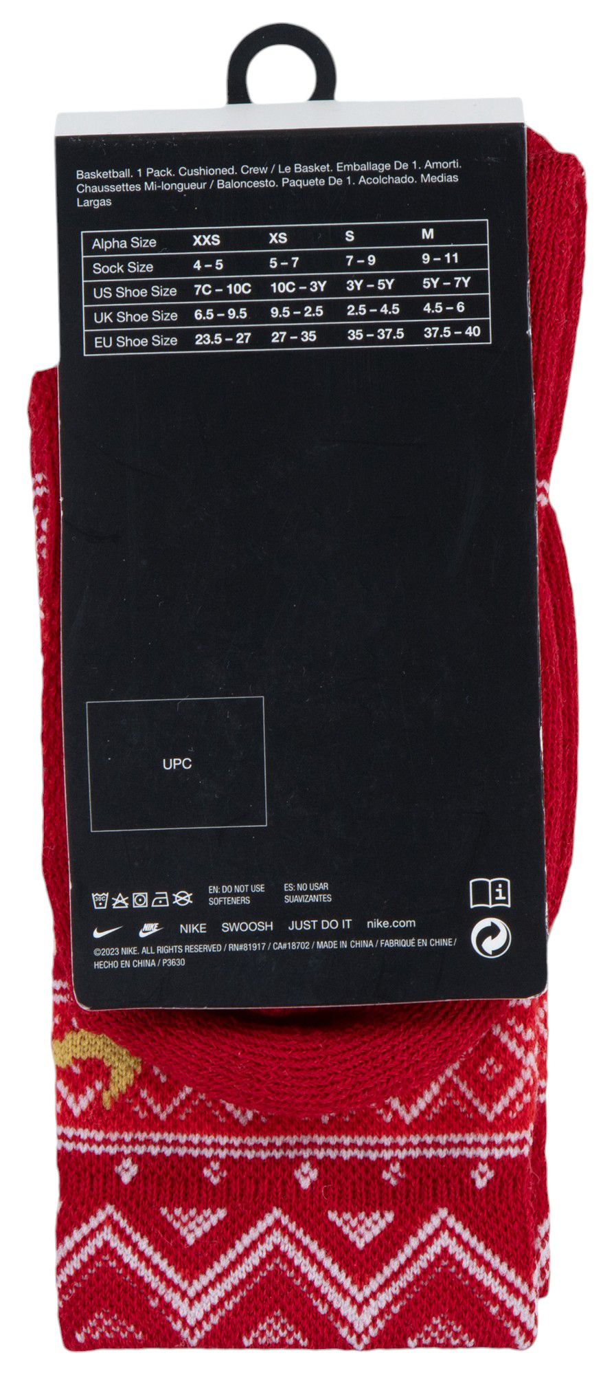 Nike Youth Holiday Elite Crew Socks product image