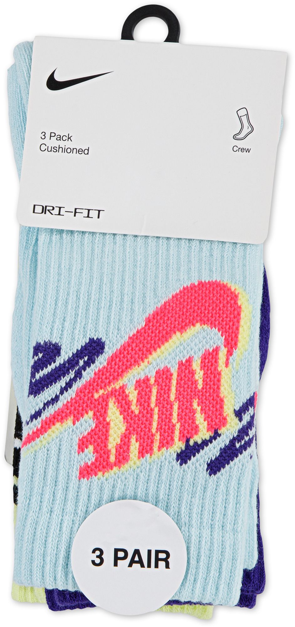 Nike Youth Sport Graphic Crew Socks - 3 Pack product image