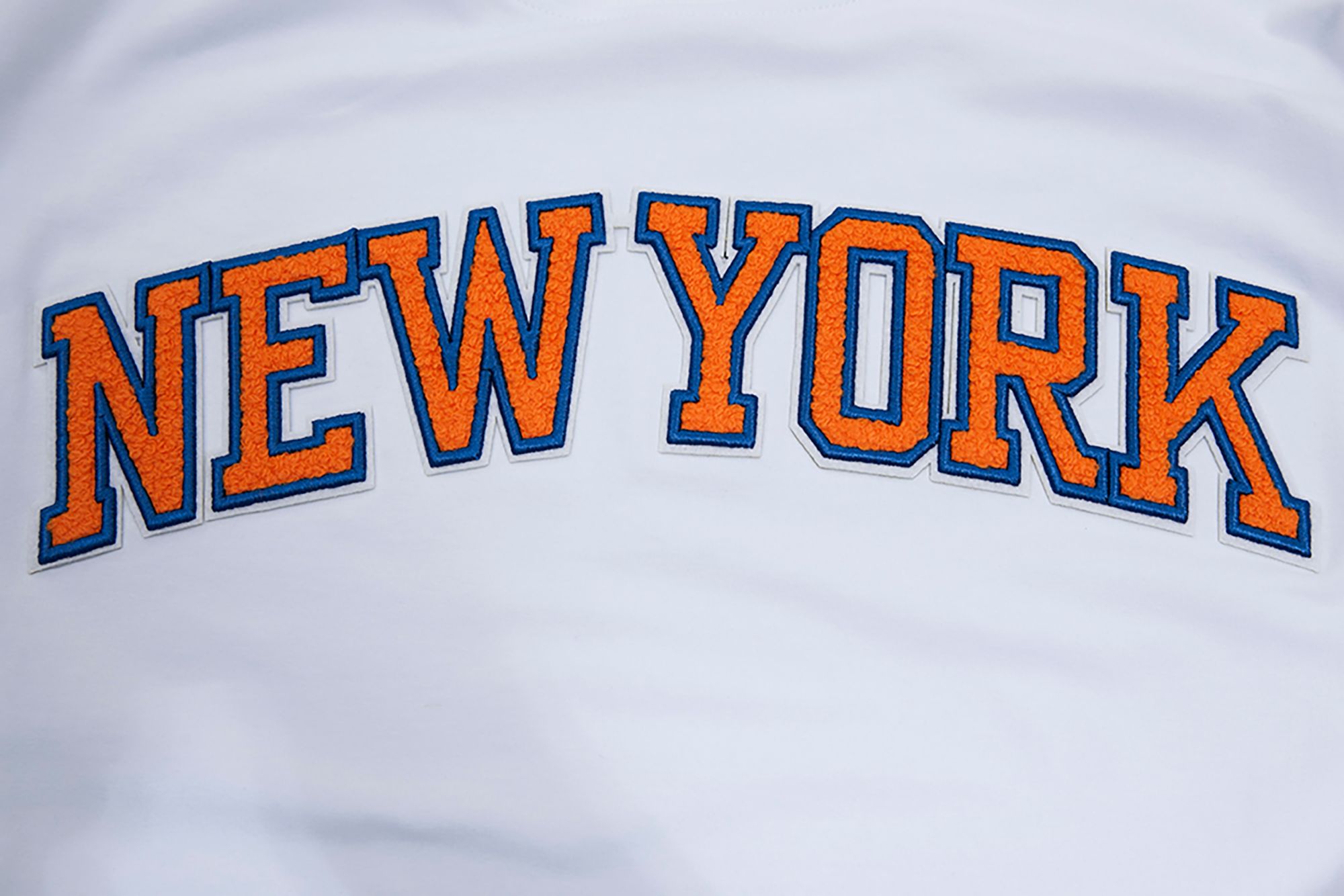 Pro Standard New York Knicks White Chenille T-Shirt product image
