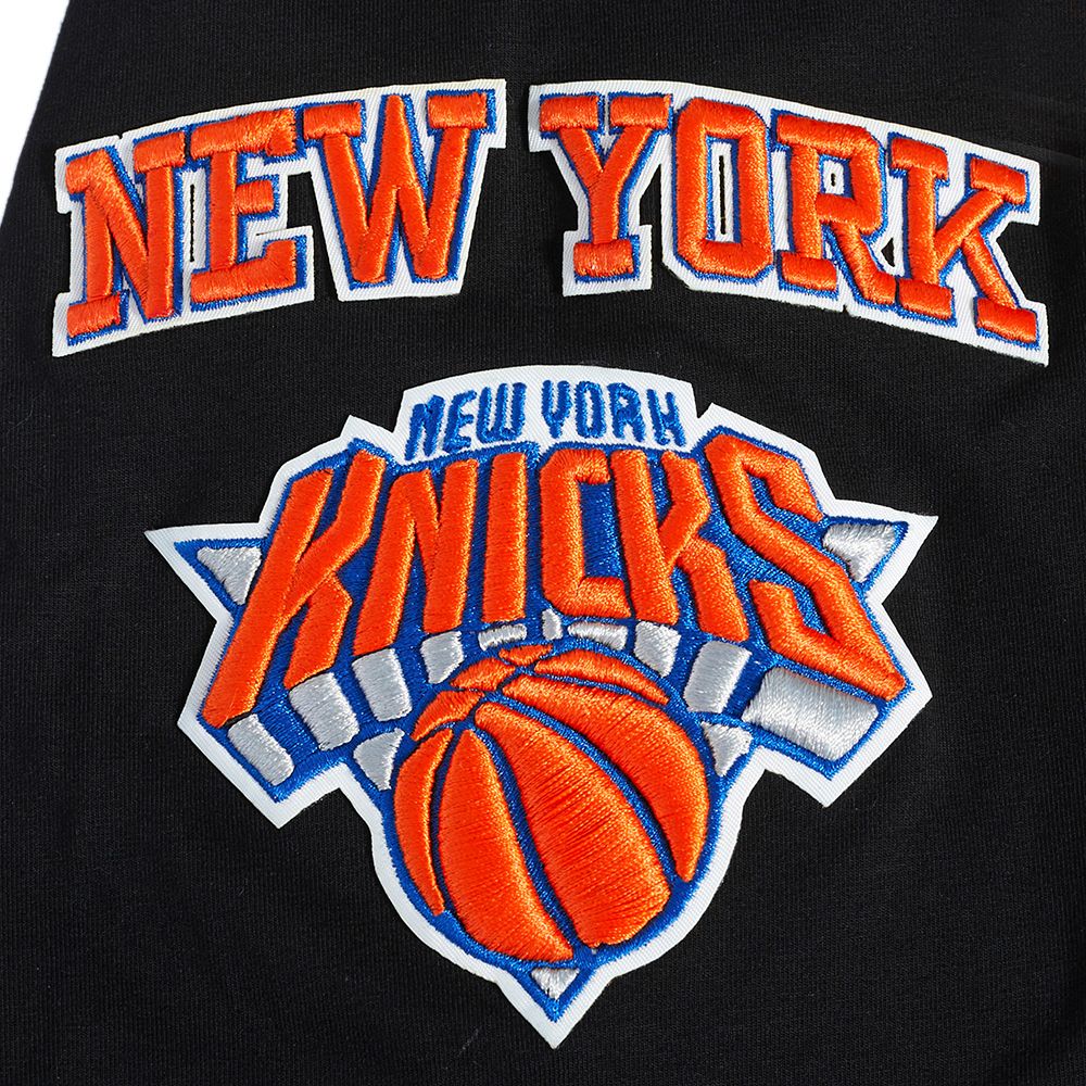 Pro Standard Men's New York Knicks Black Old English Short Sleeve T-Shirt product image