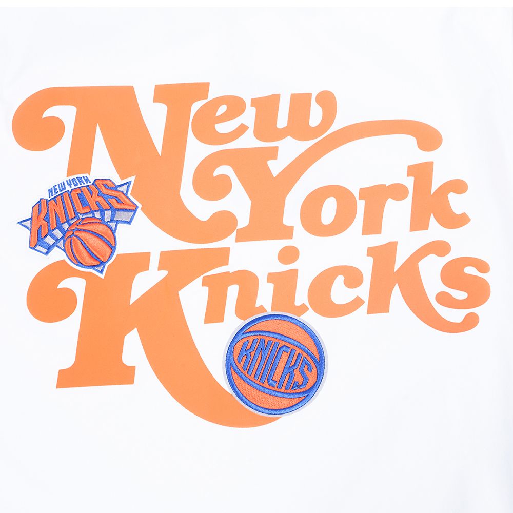 Pro Standard Men's New York Knicks White Souvenir Souvenir Short Sleeve T-Shirt product image