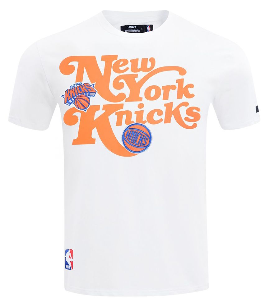 Pro Standard Men's New York Knicks White Souvenir Souvenir Short Sleeve T-Shirt product image
