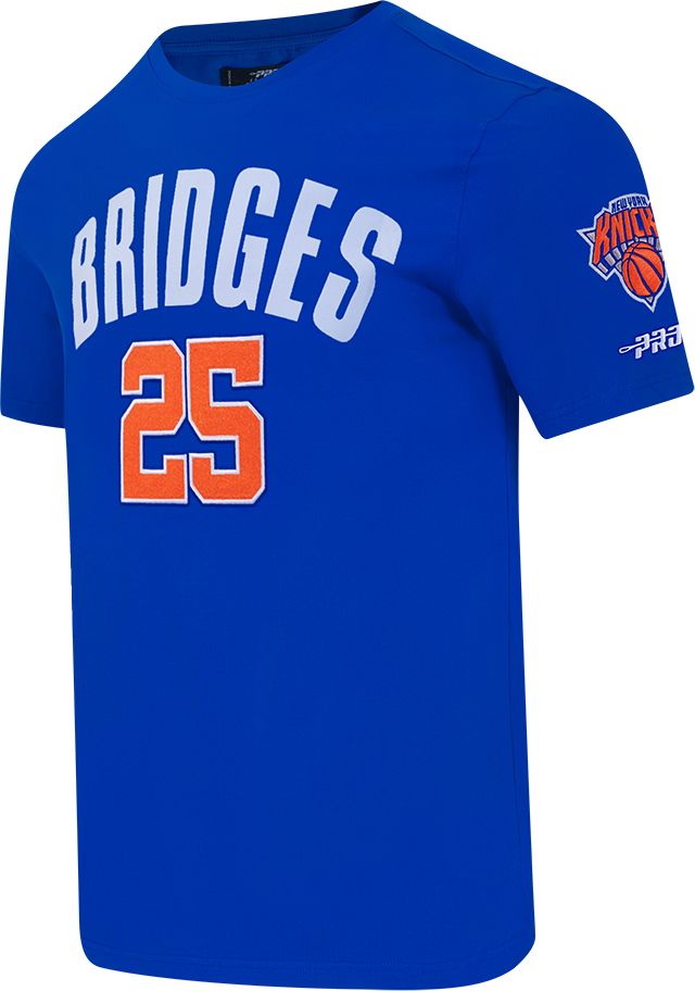 Pro Standard Men's Mikal Bridges #25 New York Knicks Blue T-Shirt product image