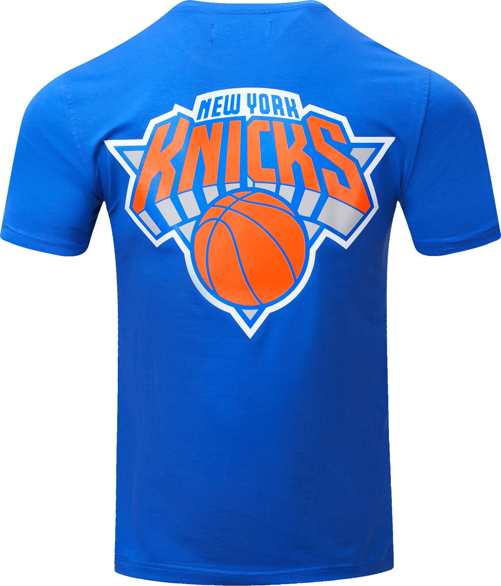 Pro Standard Men's New York Knicks Blue Mesh Taping T-Shirt product image