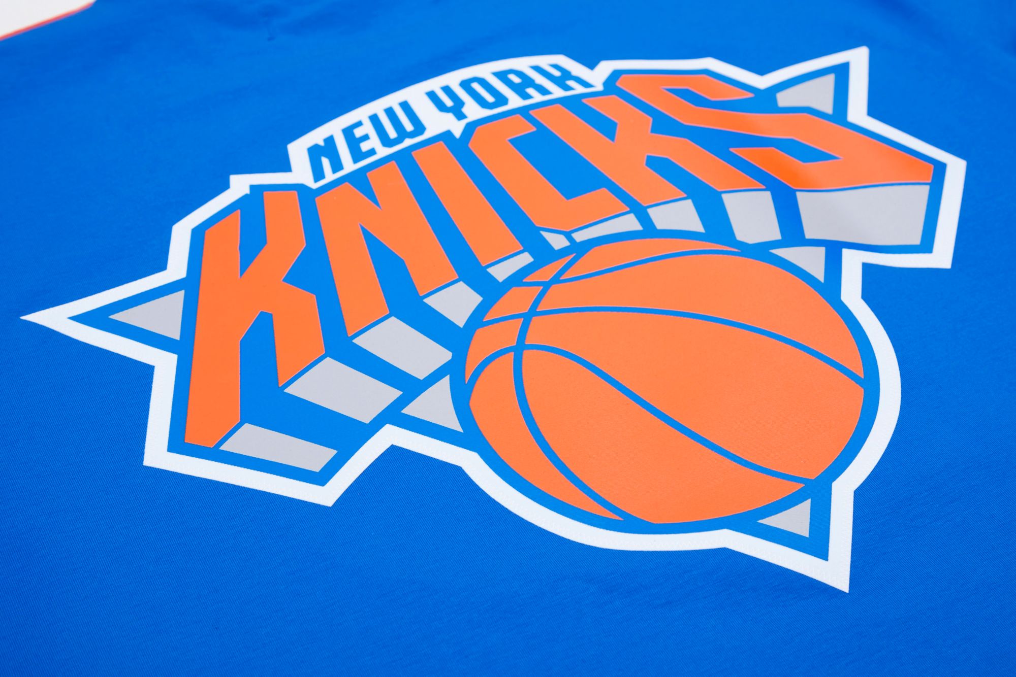 Pro Standard Men's New York Knicks Blue Mesh Taping T-Shirt product image
