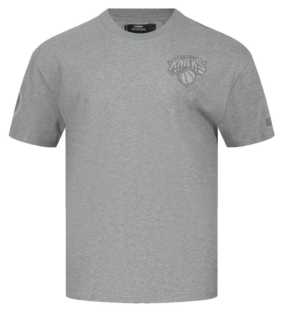 Pro Standard Men's New York Knicks Gray Neutral Drop Shoulder Short Sleeve T-Shirt product image