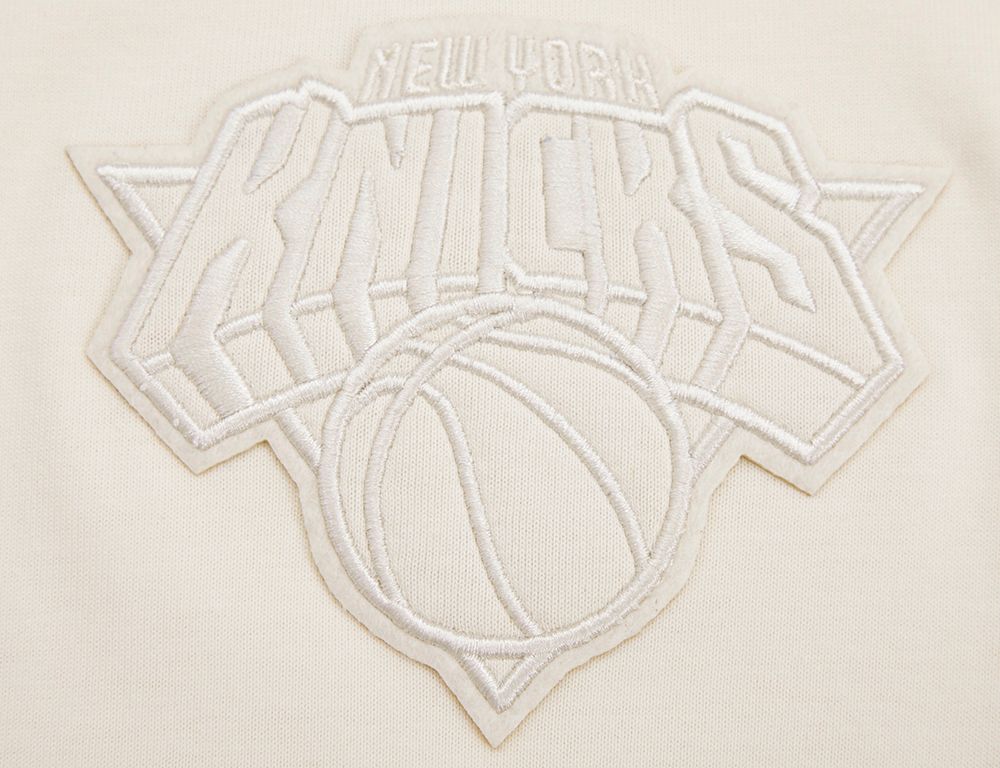 Pro Standard Men's New York Knicks Off White Neutral Drop Shoulder Short Sleeve T-Shirt product image