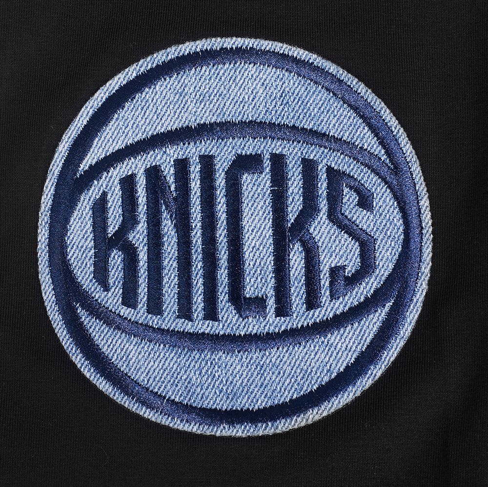 Pro Standard Men's New York Knicks Black Varsity Blues Short Sleeve T-Shirt product image