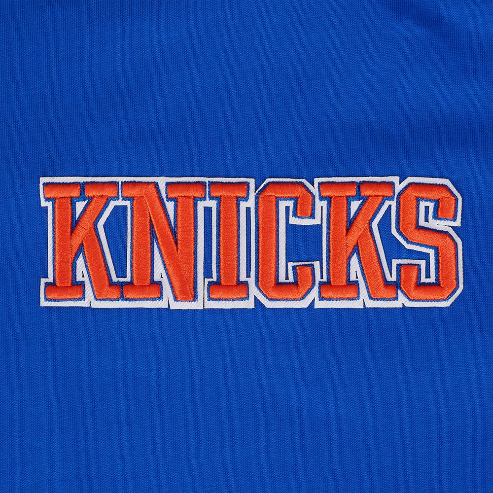 Pro Standard Men's New York Knicks Royal Wingspan Drop Shoulder Long Sleeve T-Shirt product image