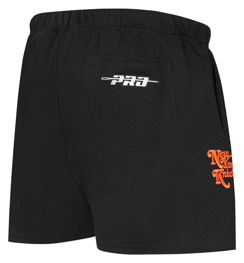 Pro Standard Men's New York Knicks Black Souvenir Mesh Shorts product image