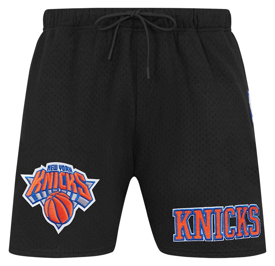 Pro Standard Men's New York Knicks Black Souvenir Mesh Shorts product image