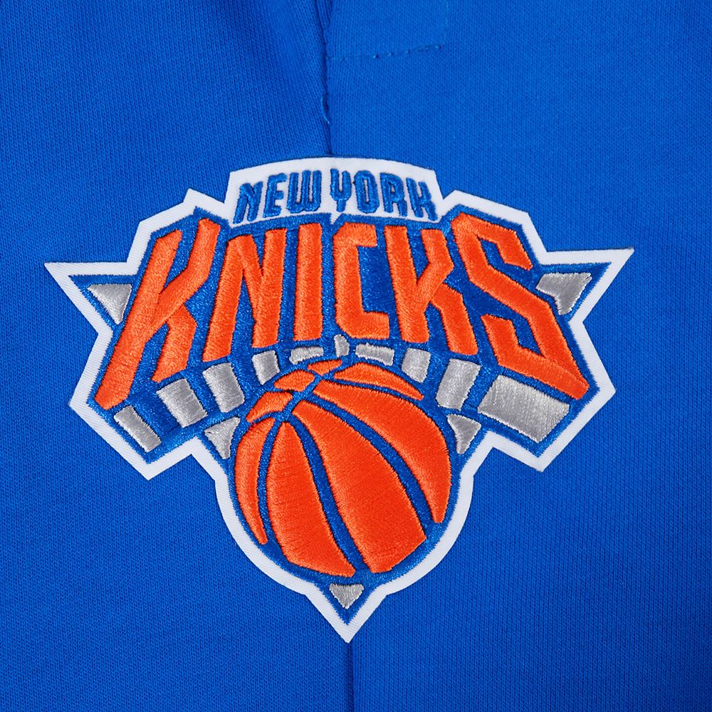 Pro Standard Men's New York Knicks Blue City Arch Fleece Short product image