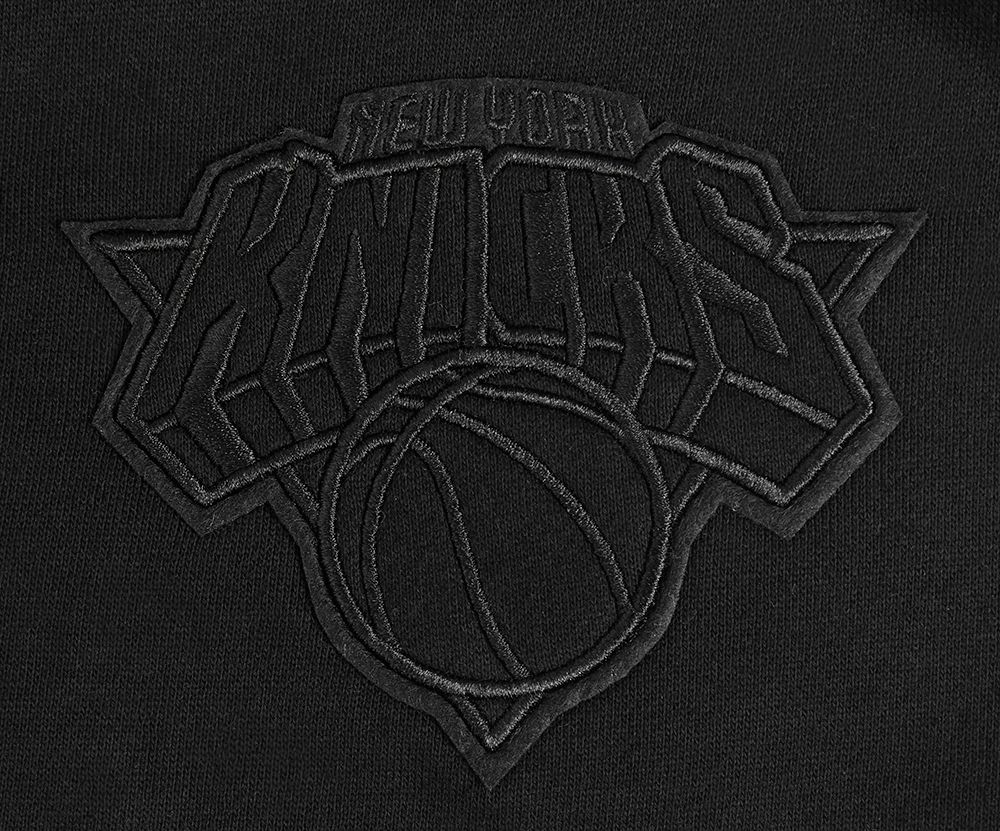 Pro Standard Men's New York Knicks Black Neutral Fleece Shorts product image