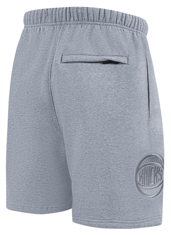 Pro Standard Men's New York Knicks Gray Neutral Fleece Shorts product image