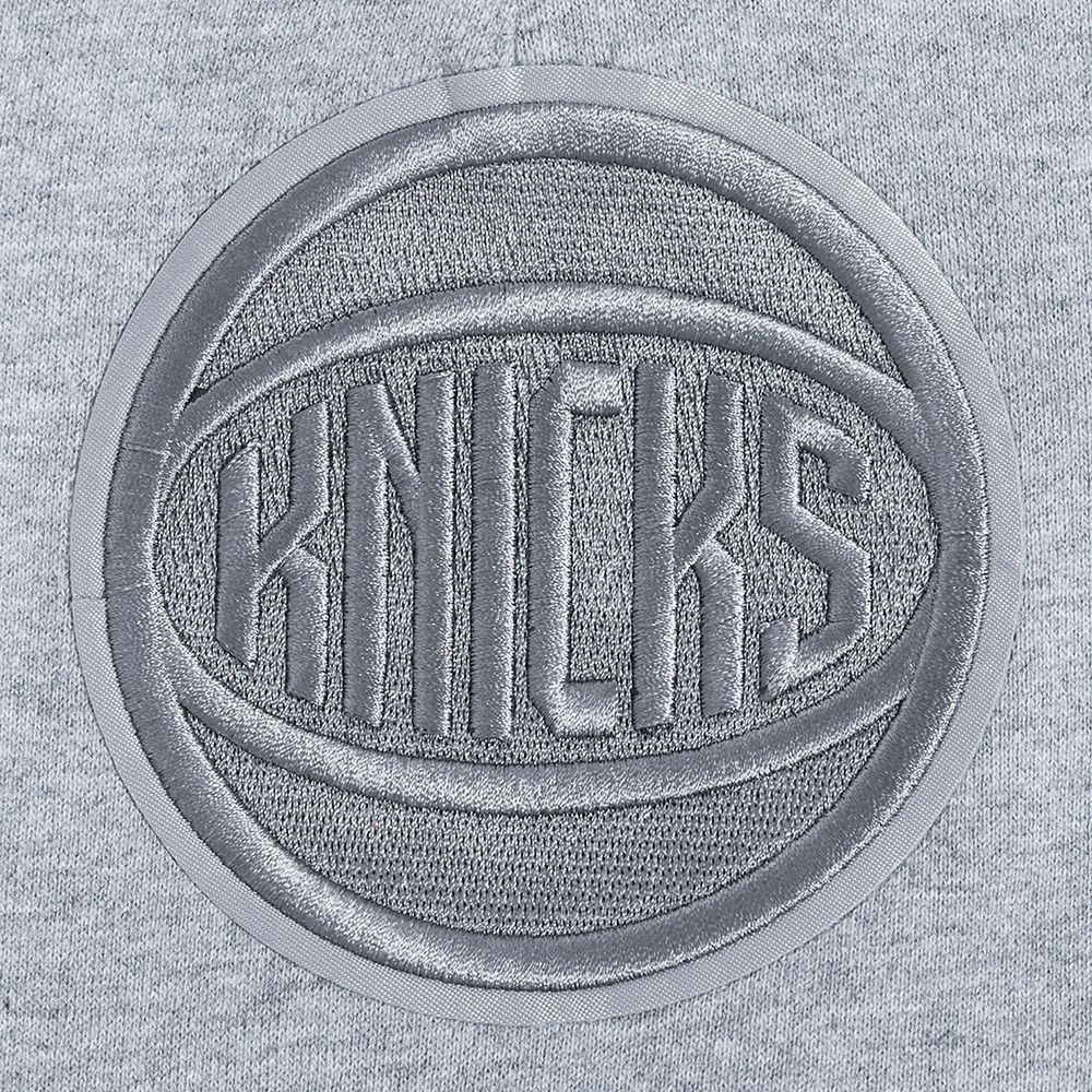 Pro Standard Men's New York Knicks Gray Neutral Fleece Shorts product image