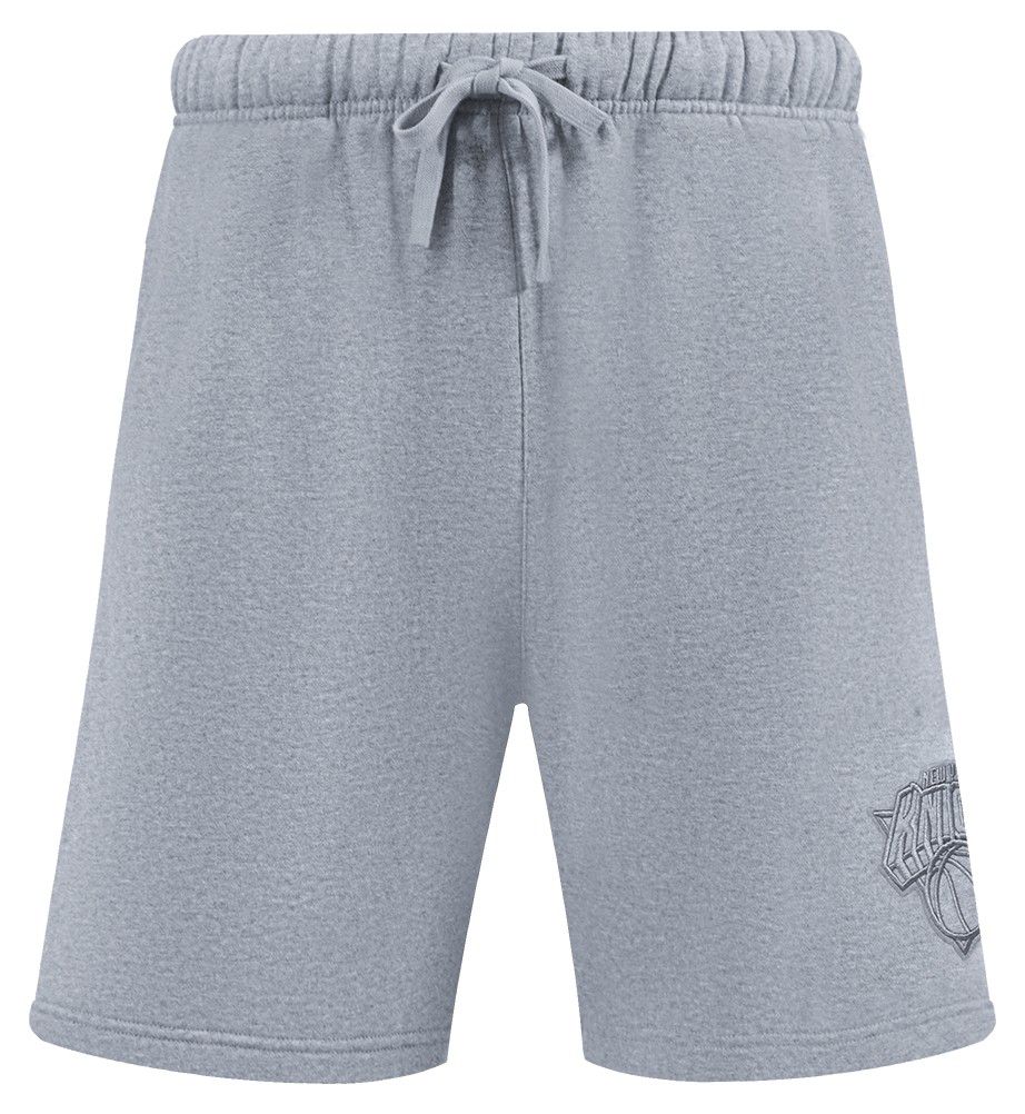 Pro Standard Men's New York Knicks Gray Neutral Fleece Shorts product image