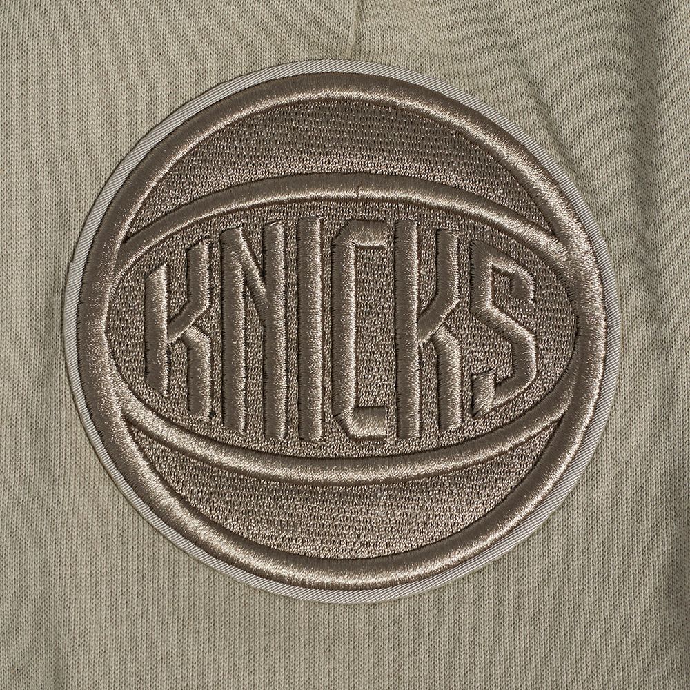 Pro Standard Men's New York Knicks Taupe Neutral Fleece Shorts product image