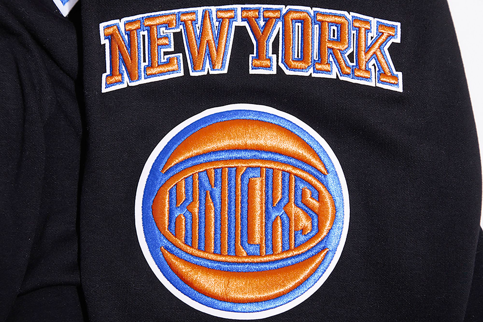 Pro Standard Men's New York Knicks Black Chenille Hoodie product image