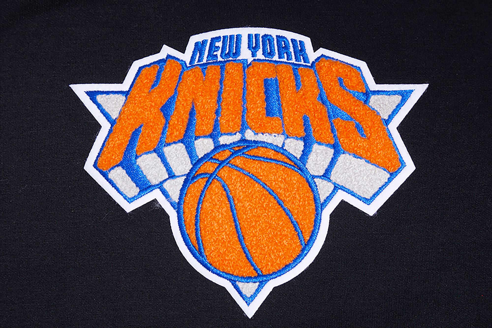 Pro Standard Men's New York Knicks Black Chenille Hoodie product image