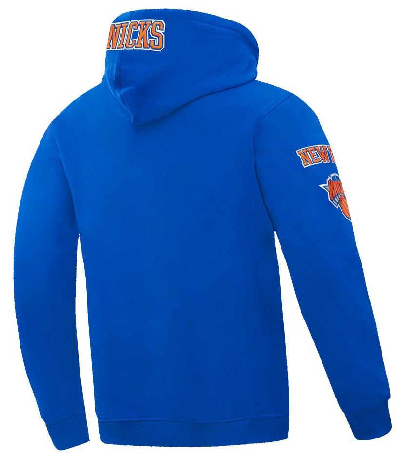 Pro Standard Men's New York Knicks Blue Old English Fleece Hoodie product image