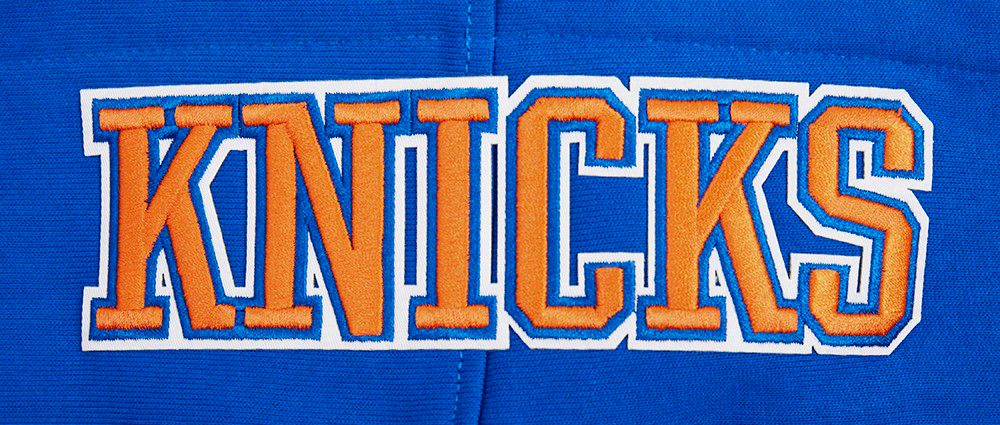 Pro Standard Men's New York Knicks Blue Old English Fleece Hoodie product image