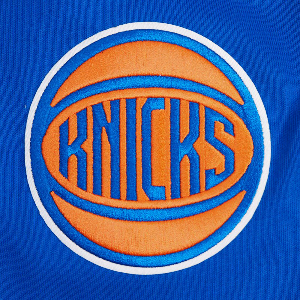 Pro Standard Men's New York Knicks Blue Old English Fleece Hoodie product image