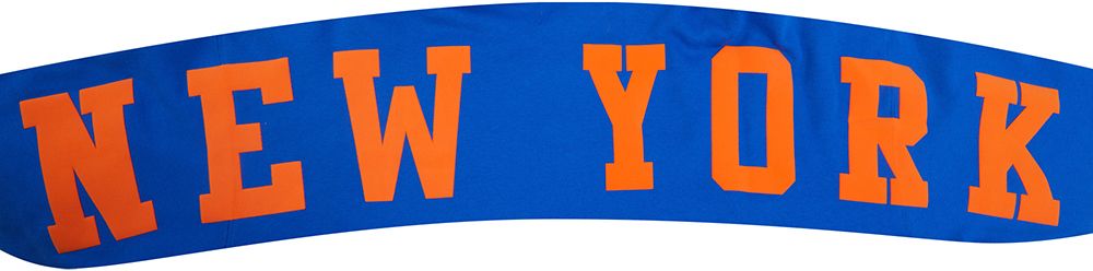 Pro Standard Men's New York Knicks Blue Wingspan Drop Shoulder Hoodie product image