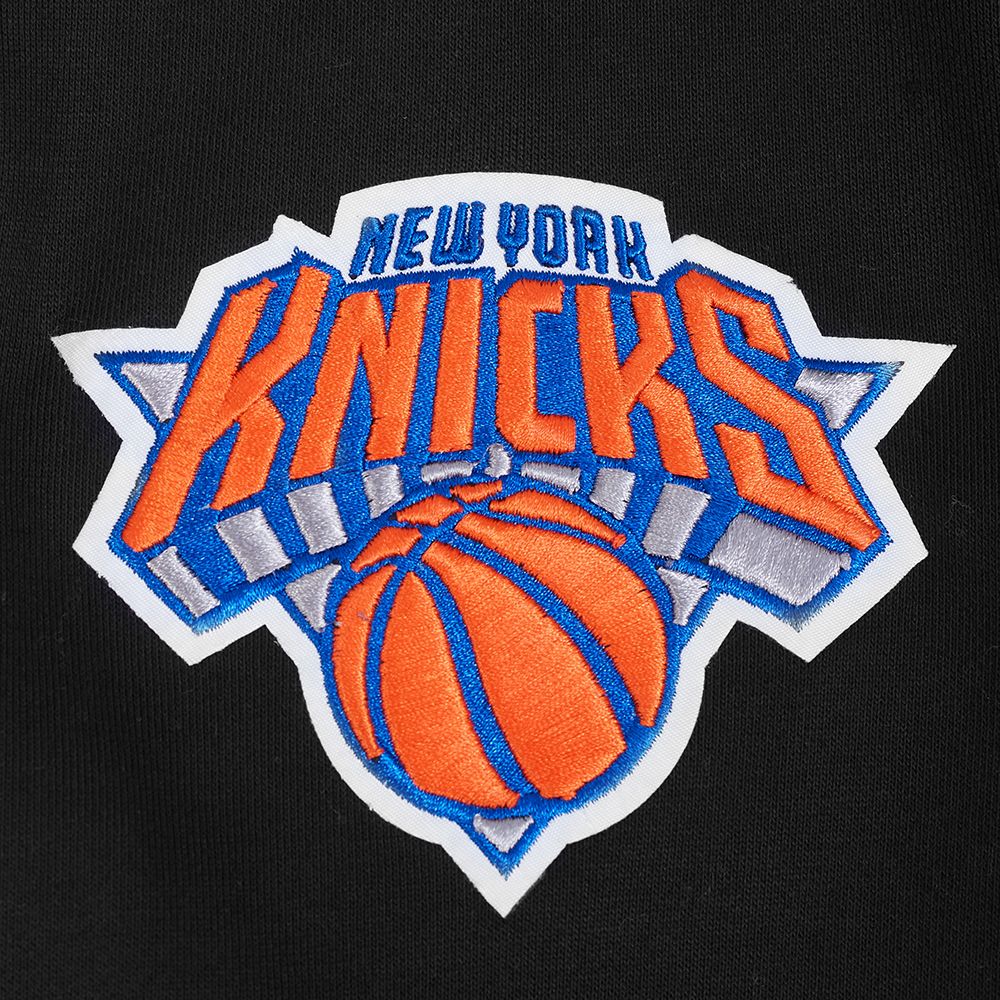 Pro Standard Men's New York Knicks Black Souvenir Fleece Pullover Hoodie product image