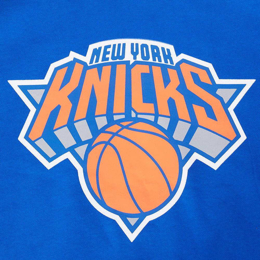 Pro Standard Men's New York Knicks Blue Living Large Hoodie product image
